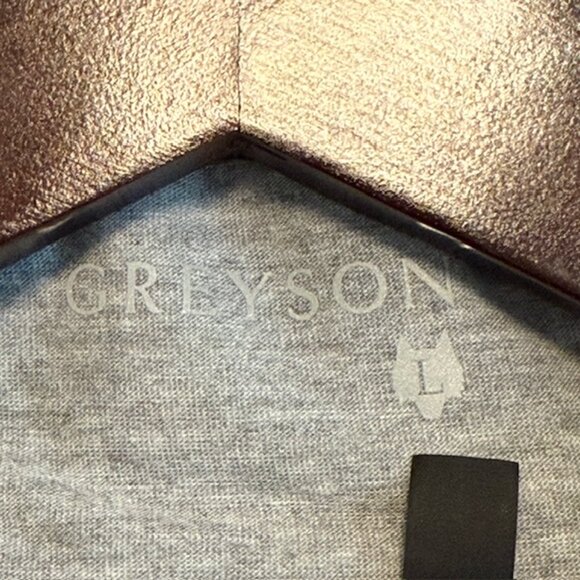 Greyson Comanche Jacket Mens Size L Gray 1/4 Zip Performance Golf Outdoor Shirt - Picture 6 of 16